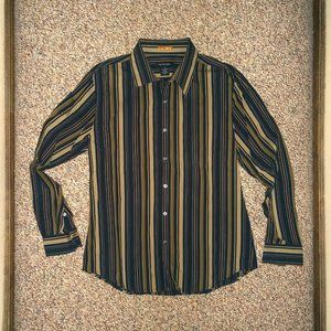 Men's CALVIN KLEIN Button-Up Dress Shirt.